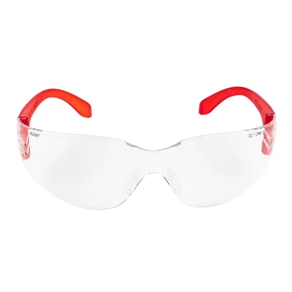 PIT MSG-301 очки защитные (поликарбонат, бесцветные, покрытие super, мягкий носоупор)- фото