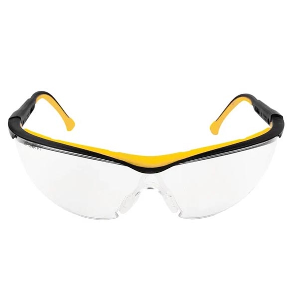 PIT MSG-401 очки защитные (поликарбонат, бесцветные, покрытие super, мягкий носоупор, регулировка дужек)- фото